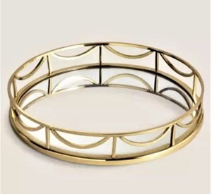 Plateau en aluminium et avec des conceptions hautement finies Plateau de service alimentaire à bas prix - Product Image 2