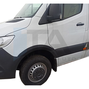 Tunatek - Moldura Lateral Exterior de Acero Inoxidable para Guardabarros de Automóviles, para Sprinter W906 2006 2014 2017 W907 2018 en Adelante - Product Image 5