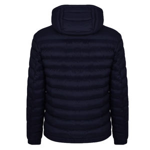 Manteau d'hiver personnalisé chaud et coupe-vent rembourré en duvet pour hommes de grande taille Bomber gonflée Manteau surdimensionné Vestes en polyester - Product Image 6