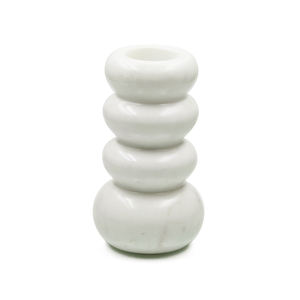 Soporte de luz de té cuadrado de mármol Natural elegante de lujo, decoración del hogar del Día de San Valentín, vela de mesa portátil elegante hecha a mano - Product Image 5