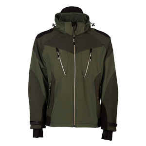 Veste Softshell de Chasse en Toile d'Extérieur, Col Montant Zippé, Respirante, Séchage Rapide, Imperméable, Souple, Unisexe, Imprimable Personnalisable - Product Image 3