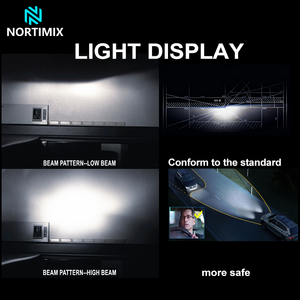 Bombilla <span class=keywords><strong>LED</strong></span> para Faros Delanteros de Coche, Enchufar y Usar, H1 H3 H4, Luz Alta y Baja, 6000K, Súper Brillante, Faros Delanteros <span class=keywords><strong>LED</strong></span> para Automóviles - Product Image 5