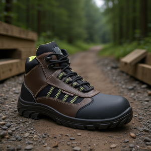 Botas de Seguridad Danube S3 SRC EN20345 con Forro de Cuero/Texil Negro/Marrón, Talla 42, para Equipo de Seguridad y Supervivencia - Product Image 3