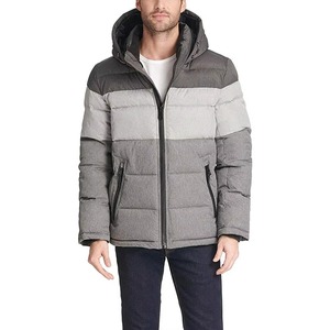 Nouvelle veste matelassée épaisse pour homme, design de mode d'hiver, sur mesure, imprimée, imperméable, respirante, logo avant, coupe-vent pour l'extérieur - Product Image 2