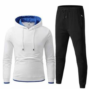 Personnalisez votre propre design de survêtement pour hommes de grande taille Ensemble de survêtements pullover multicolore pour hommes Couleur personnalisée Survêtement pour hommes - Product Image 2