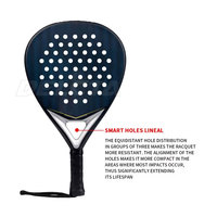 Raquette de padel de couleur unie, nouveau design, style unique, raquette de padel professionnelle, raquette de padel sur mesure
