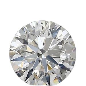 เพชรทรงกลม0.81กะรัต I SI2เพชรหลวมใส SI1และมีสีใสตัดสดใสได้รับการรับรองจากอินเดีย - Product Image 1