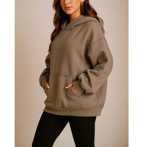 Sweat-shirt ample de haute qualité, épais, pour hommes et femmes, sweat-shirt chaud ample, automne et hiver, avec logo imprimé, provenant d'un fournisseur BD - Product Image 5