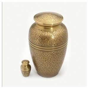 Matt Black Aluminum Cremation Urn <b>Funeral</b> <b>Supplies</b> Wholesale Handicrafts Exporter from India - Product Image 4