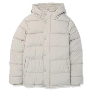 Veste matelassée d'hiver décontractée en cuir véritable et toile imperméable pour homme, de haute qualité, dernier design - Product Image 3