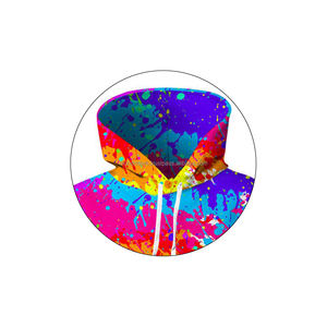 2024 haute qualité sweats à capuche pull sweats à capuche 355G polaire hiver surdimensionné à capuche ensemble femmes goutte épaule blanc sweats à capuche - Product Image 2