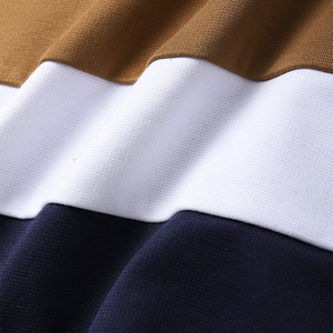 Vente en gros T-shirts coupe ajustée en coton à séchage rapide pour hommes - Product Image 6