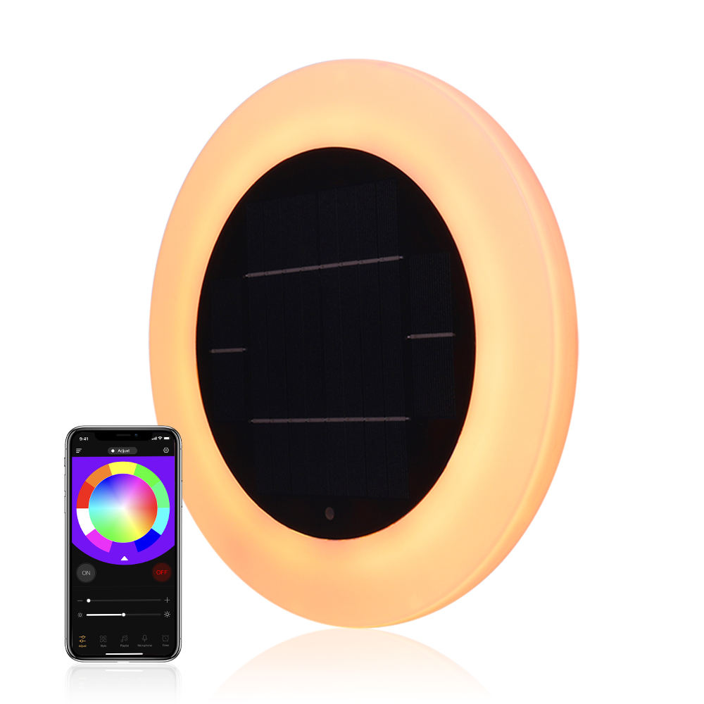 Lumière solaire de piscine de l'énergie LED