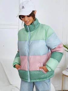 Chaqueta acolchada multicolor para mujer al por mayor, superventas, precio de fábrica, abrigo de invierno para adultos, chaqueta acolchada para mujer a la venta - Product Image 6