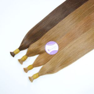 La meilleure vente en vrac lisse faisceaux de cheveux humains couleur brun clair cuticule alignée prix de gros OEM OBM - Product Image 5
