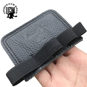 UNIQUE GYM WEAR Leather finger Guard Hand Grips for Weight Lifting Gym Workouts-Adjustable Lightweight Durable Non-slip Protect - Product Image 4