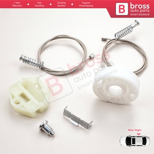 BWR1003 Kit de réparation de lève-vitre arrière droit pour Astra H A04 2004-2014 4/5 porte 13100424 - Product Image 6