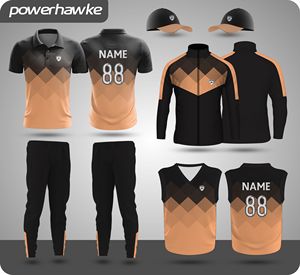 Uniforme de cricket fabriqué en Inde pour garçons adultes avec nom d'équipe personnalisé numéro de marque meilleur logo personnalisé - Product Image 2