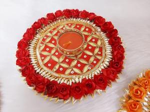 Metal <b>Tea</b> <b>Light</b> Can Candle Holder <b>Christmas</b> Diwali Decoration Indian Handcrafted Candle Holder, Floral Candle Holder - Product Image 3