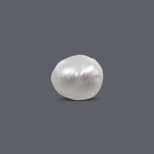 Perle de Basra 5,66 carats, perle d'eau douce naturelle, bouton, blanche/couleur, 5-6 mm, pour bijoux ou fabrication de bijoux - Product Image 1