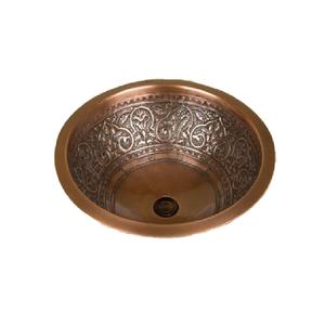 Haute vente cuisine cuivre évier salle de bain bassins forme personnalisée taille pur cuivre matériel quantité en vrac - Product Image 4