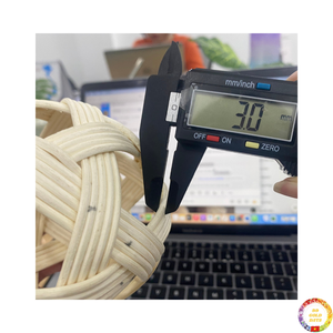 Rattan Balls Eco Friendly Natural Rattan Orbs <b>for</b> Bowl Fillers <b>Table</b> Centerpiece Rustic Wedding Decoration Made in Vietnam - Product Image 3