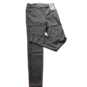 กางเกงยีนส์สแปนเด็กซ์ผ้าฝ้ายสำหรับผู้หญิงผ้าสแปนเด็กซ์แบบลำลองผ้าบาง - Product Image 1