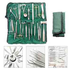 Kyren Med - Juego de 26 Piezas de Instrumentos Quirúrgicos Dentales de Acero Inoxidable, Equipo de Cirugía de Implantes Dentales, Herramientas Quirúrgicas para Dentistas, Certificado CE - Product Image 2