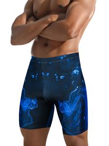 Motif personnalisé Planche de surf en polyester à séchage rapide pour hommes Short Swim Trunk Anti-UV Waterproof Custom Logo on Waist - Product Image 4