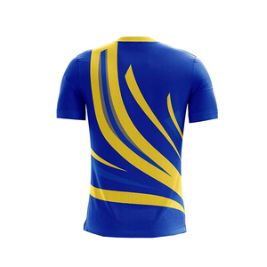 Nouvelle arrivée, prix d'usine, maillot de football, dernier design, bonne qualité, unisexe, spandex/polyester, extensible dans quatre sens, équipe personnalisée - Product Image 2