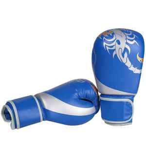 Gants de MMA et de kick-boxing en cuir PU de haute qualité personnalisables pour l'entraînement en plein air et les combats pour les arts martiaux et la boxe - Product Image 2