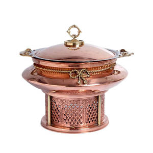 Suministros de hotel de diseño clásico Calentador de alimentos de metal Buffet para uso doméstico y hotelero Disponible a precio a granel Calentador de alimentos - Product Image 6