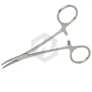 Halstead Mosquito Forceps Curved Surgical Grade Hemostatic Clamp Dental Veterinary Locking Clamping <strong>Dissection</strong> Medic <strong>Instruments</strong> - Product Image 1