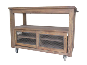 GABINETE DE MADERA ISLA DE COCINA para sala de estar - Product Image 3