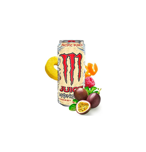 Wholesale Monsterr Pacific Punch 500ml 24 Count Master Carton Classic Fruit Punch Flavor With Monsterr Energy Blend - Product Image 4