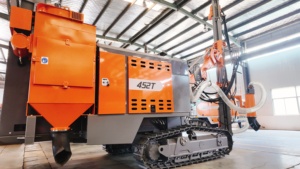 Foreuse de puits portable à moteur diesel ZGYX452 avec compresseur d'air à deux étages, profondeur de forage max. 21 m, faible consommation de carburant - Product Image 3