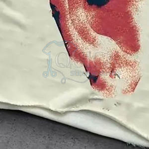 T-shirt pour homme à double couche personnalisé, mélange polyester/coton, respirant, séchage rapide, écologique, léger, manches longues, col rond - Product Image 5