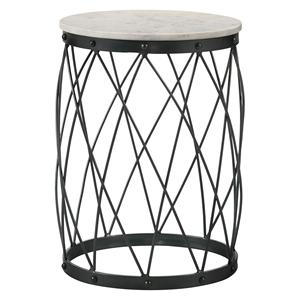 Nouvelles tables d'appoint gigognes avec dessus en aggloméré, cadre en métal robuste, design industriel moderne, idéal pour le salon. - Product Image 4