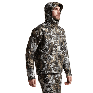 Veste de chasse camouflage d'hiver coupe-vent, logo personnalisé, chauffante, respirante, anti-humidité, polyester imprimé, pour homme - Product Image 4