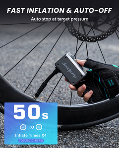 Pompe <span class=keywords><strong>de</strong></span> gonfleur <span class=keywords><strong>de</strong></span> <span class=keywords><strong>pneu</strong></span> <span class=keywords><strong>de</strong></span> vélo numérique haute pression <span class=keywords><strong>gonfler</strong></span> rapidement Portable Mini petit vélo pompe à Air électrique - Product Image 6