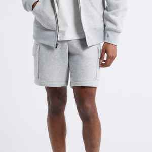 กางเกงขาสั้นผ้าคอตตอนของผู้ชายวินเทจกางเกงวิ่งออกกำลังกายพิมพ์โลโก้2025ซักหน้าจอได้ตามต้องการสไตล์ลำลอง - Product Image 3