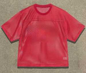 เสื้อยืดโอเวอร์ไซส์สำหรับผู้ชายทำจากผ้าฝ้ายเนื้อหนาเสื้อยืดลำลองมีกากเพชรแวววาว - Product Image 4