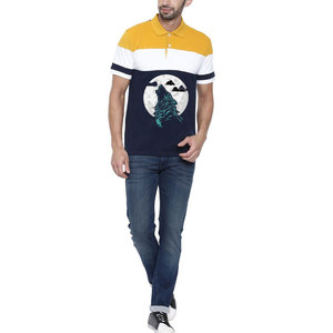 Moda de verano cuello en V de punto para hombre Polo Europa América Color sólido ahueca hacia fuera de punto suelto de manga corta suéteres de hombre - Product Image 5