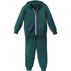 2025 vêtements d'hiver meilleure qualité Logo personnalisé enfants survêtement vêtements d'hiver en couleur unie ensembles en gros facile à porter - Product Image 6