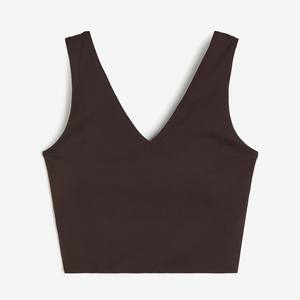 Ensemble de lingerie féminine en dentelle sexy avec anneaux en acier avancés, soutien-gorge sans bretelles, culotte, logo frontal, camouflage léopard, maille bon marché - Product Image 1