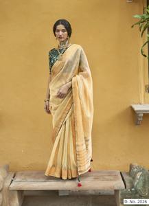 Dernier créateur de haute qualité Tissu organza Bordure de soie Saree by Fab Zone Party Wear Salwar Lehenga Choli Kameez Séquence Work - Product Image 2