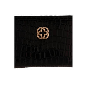 Black Embossed PU <b>Leather</b> Wallet - Product Image 3