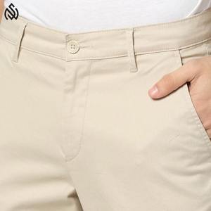 กางเกงเดรสทรงชิโนเข้ารูปสำหรับผู้ชายกางเกงผ้าฝ้ายแบบสั่งทำกางเกงสำหรับใส่กลางแจ้ง - Product Image 5