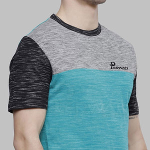 Camisetas de Hombre Cómodas y Personalizadas, Duraderas, Antiarrugas, de Secado Rápido y Transpirables, de Poliéster/Algodón - Product Image 6