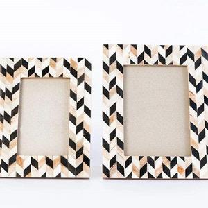 High Quality Bone Inlay Resin Plus Wood Inlay <b>Photo</b> <b>Frame</b> With Good Combination Picture <b>Frame</b> by f s international - Product Image 5